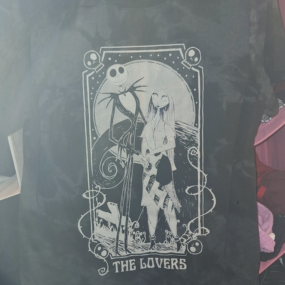Nightmare before christmas Jack and Sally shirt